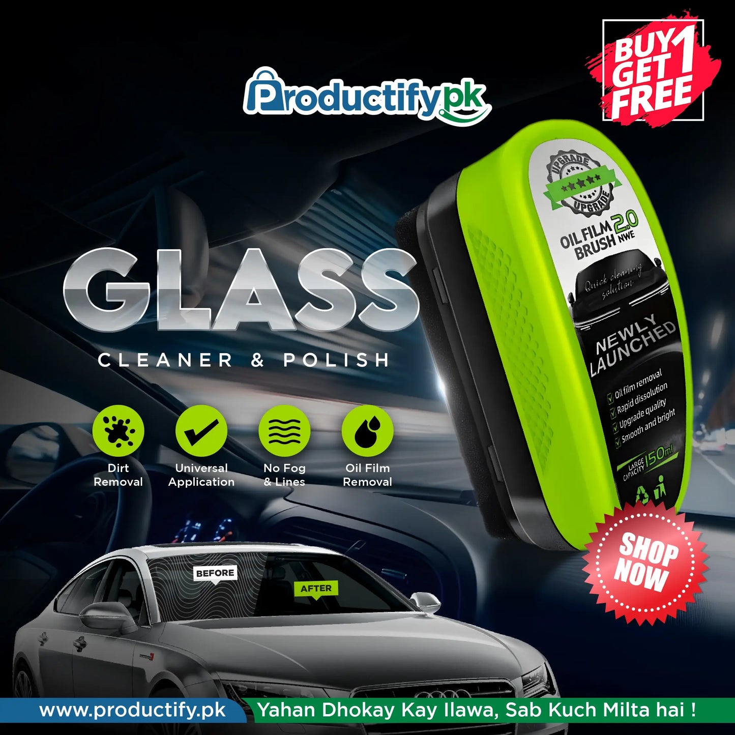 Glass Cleaner Polish