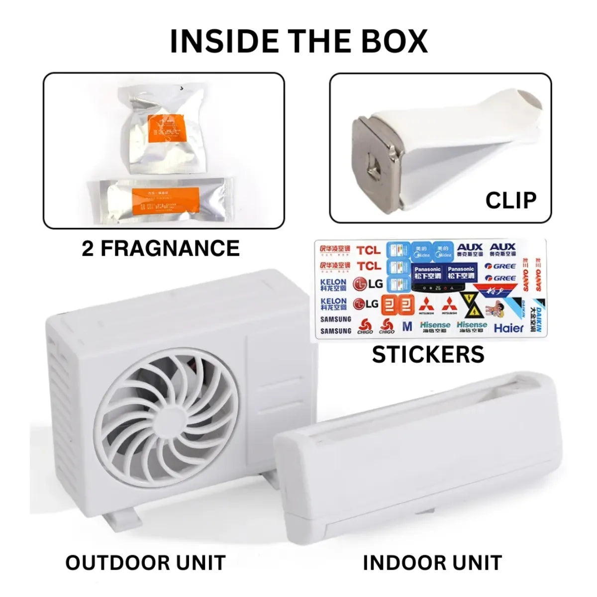 Solar Rotating Car Air Freshener
