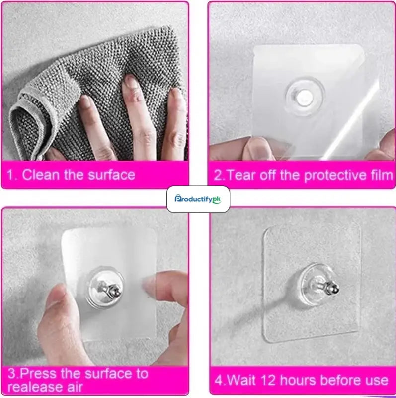 Punch-Free Screw Stickers