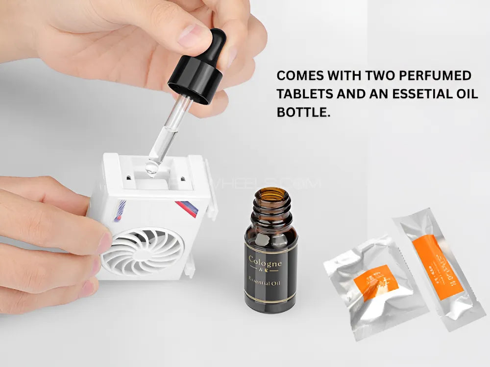 Solar Rotating Car Air Freshener