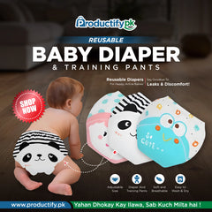 Kids Reusable Baby Diaper & Training Pants