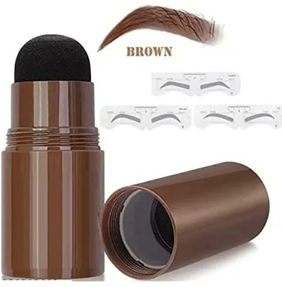 Eyebrow Stamp Shaping Kit With Reusable Eyebrow Stencils (Premium Quality)