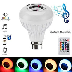 LED RGB Bluetooth Light Speaker Music Bulb