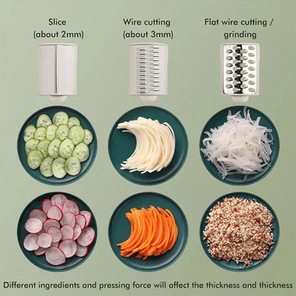 4 in 1 Round Cutter Vegetable Slicer Manual
