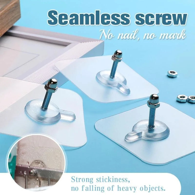 Punch-Free Screw Stickers (High Quality)
