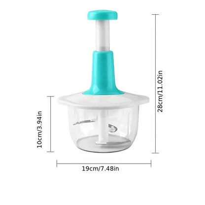 Manual Hand Push Chopper and Mixer