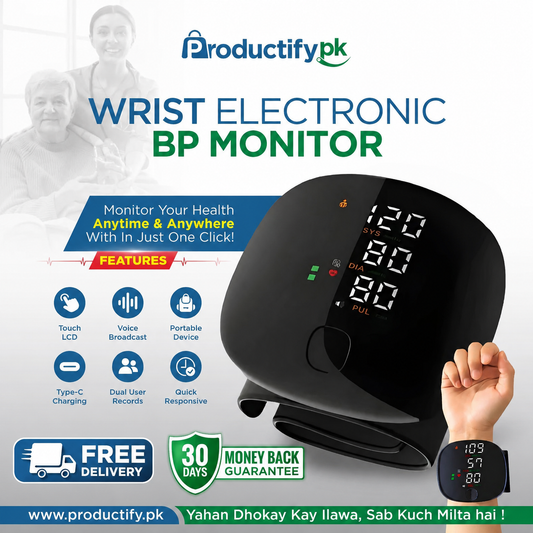 Wrist Electronic BP Monitor