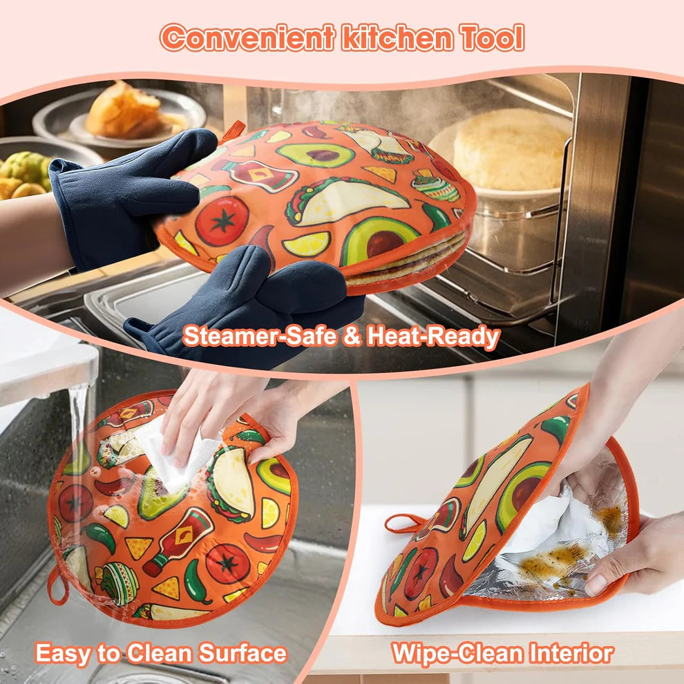 For Roti Heating Mesh Roti Heat Insulated Cloth Pouch – Productify-pakistan