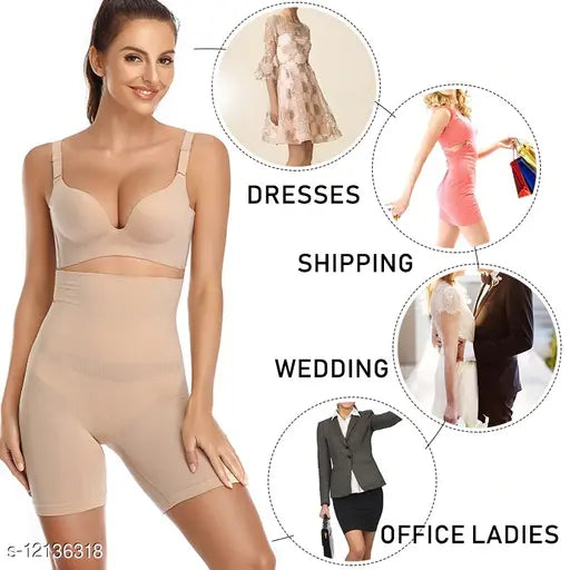 High Waist Seamless Body Shaper Shorts