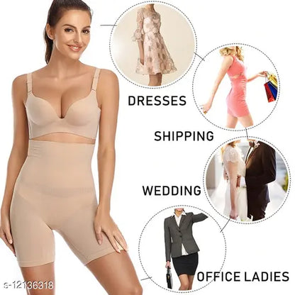 High Waist Seamless Body Shaper Shorts