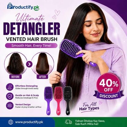 Detangler Vented Hair Brush