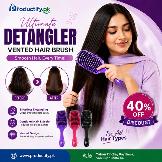 Detangler Vented Hair Brush