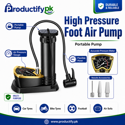 High Pressure Foot Air Pump