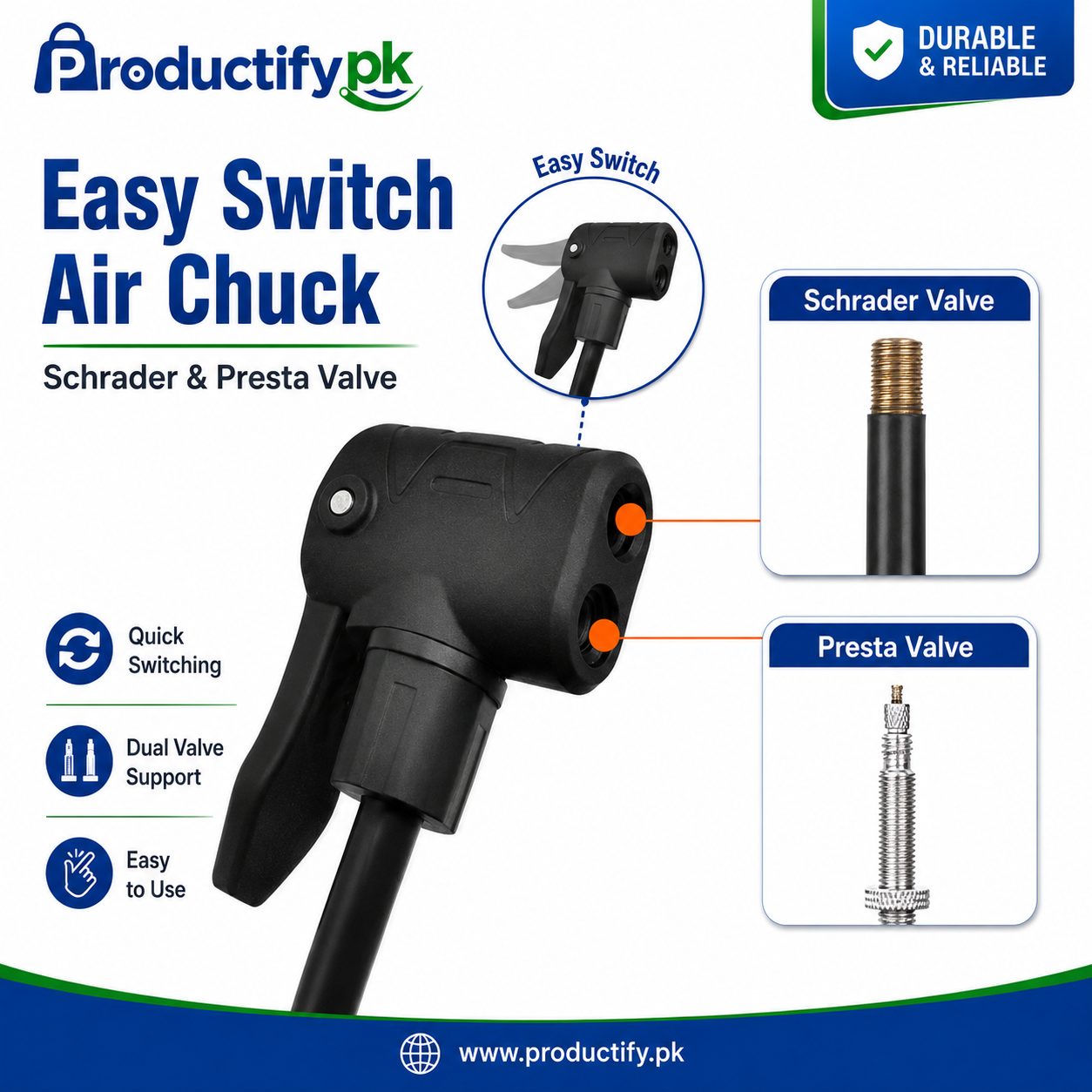 High Pressure Foot Air Pump