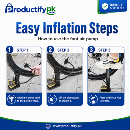 High Pressure Foot Air Pump
