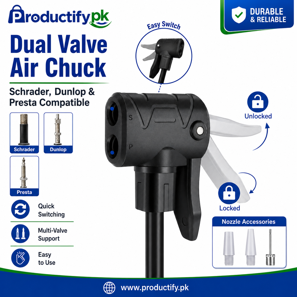 High Pressure Foot Air Pump