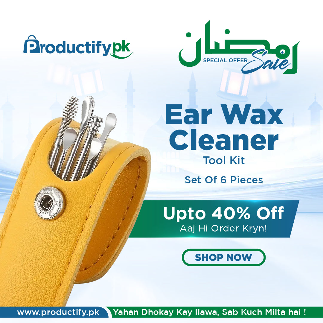 Ear Wax Cleaner Tool Kit – Set Of 6 Pieces