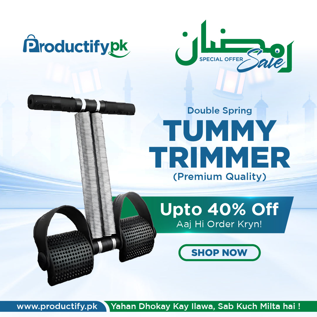 Tummy Trimmer Double Spring (Premium Quality)