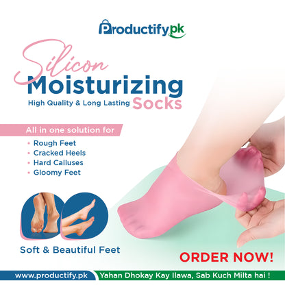 Silicone Moisturizing Gel Socks & Gloves ( BUY 1 & GET 1 FREE)