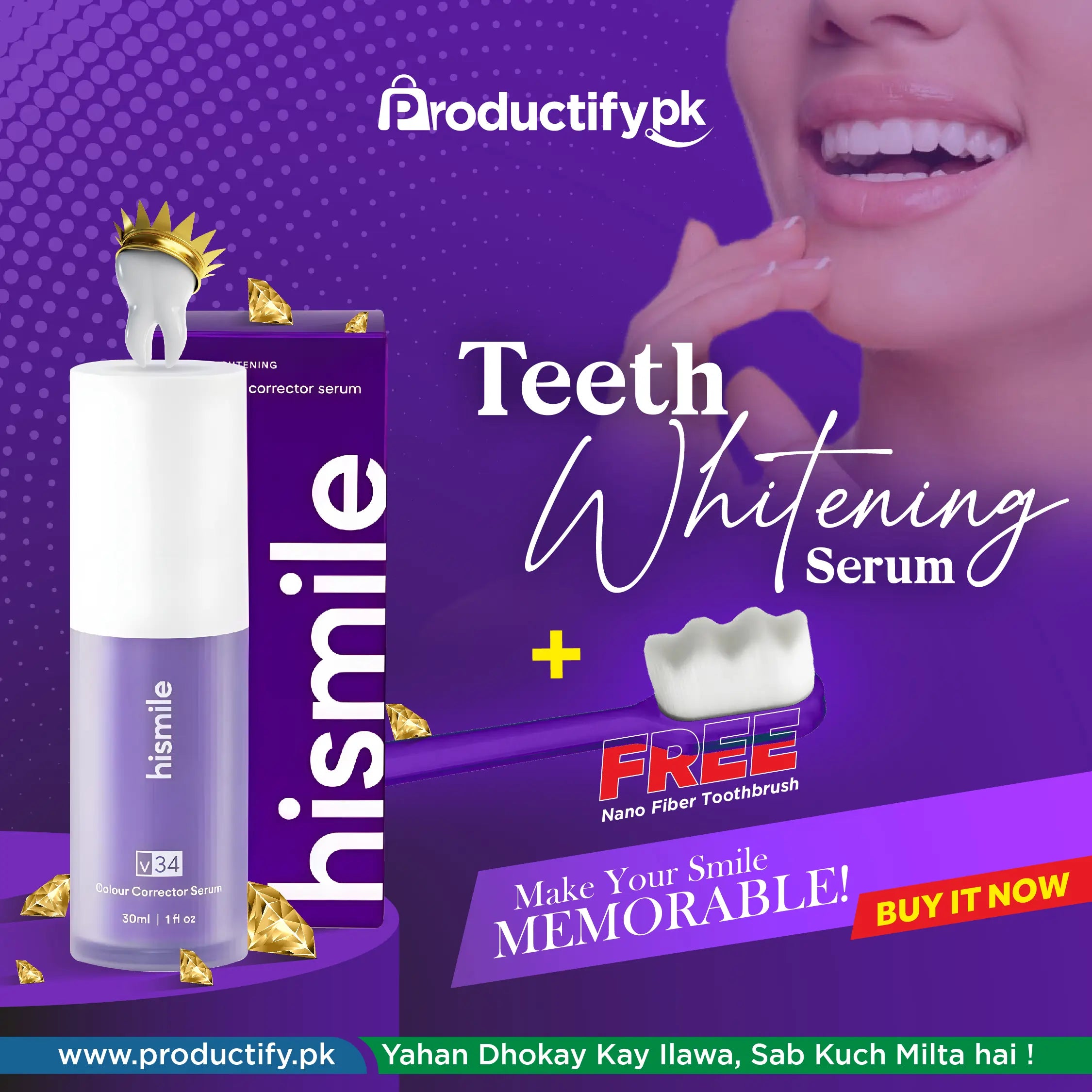 V34 Teeth Whitening Serum