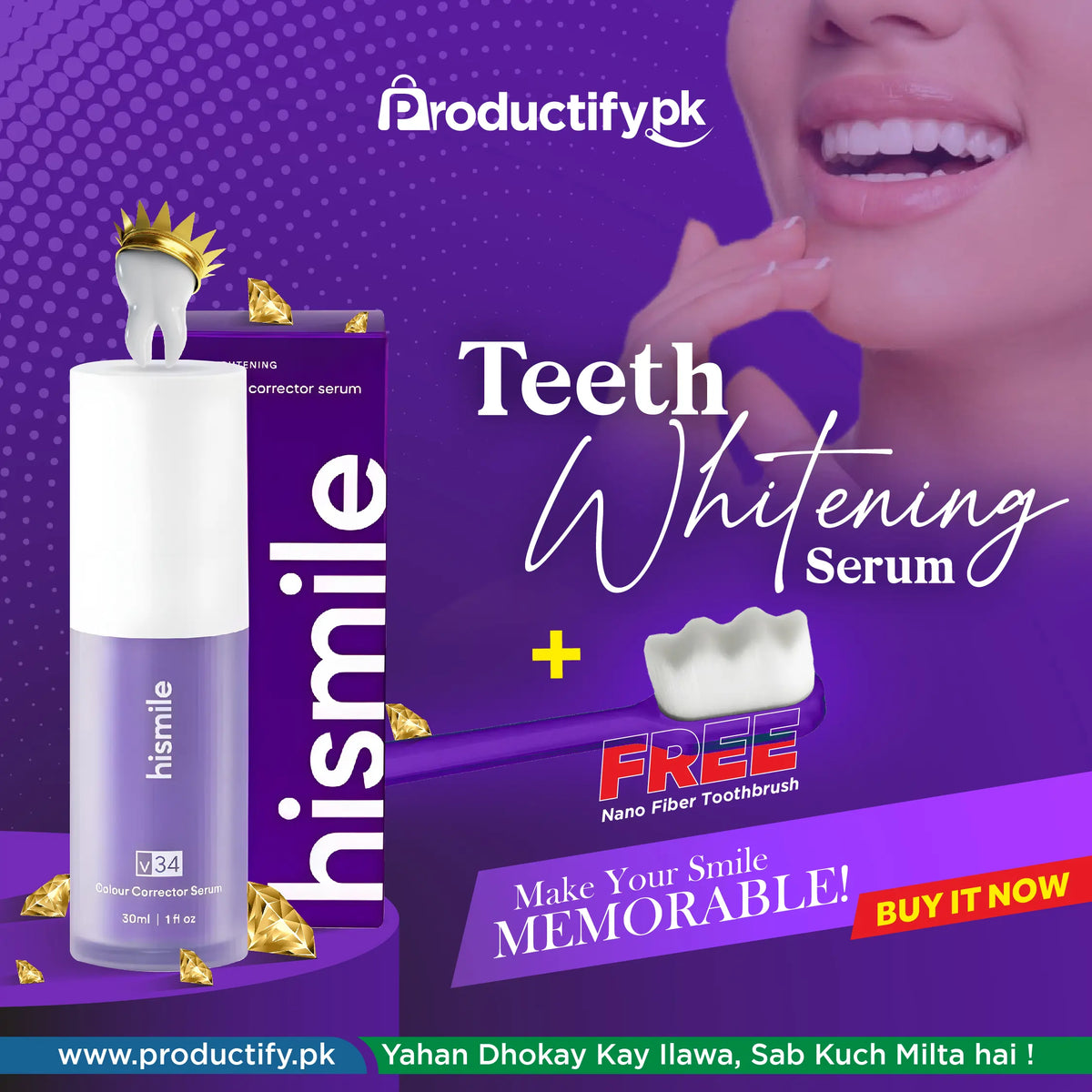 V34 Teeth Whitening Serum
