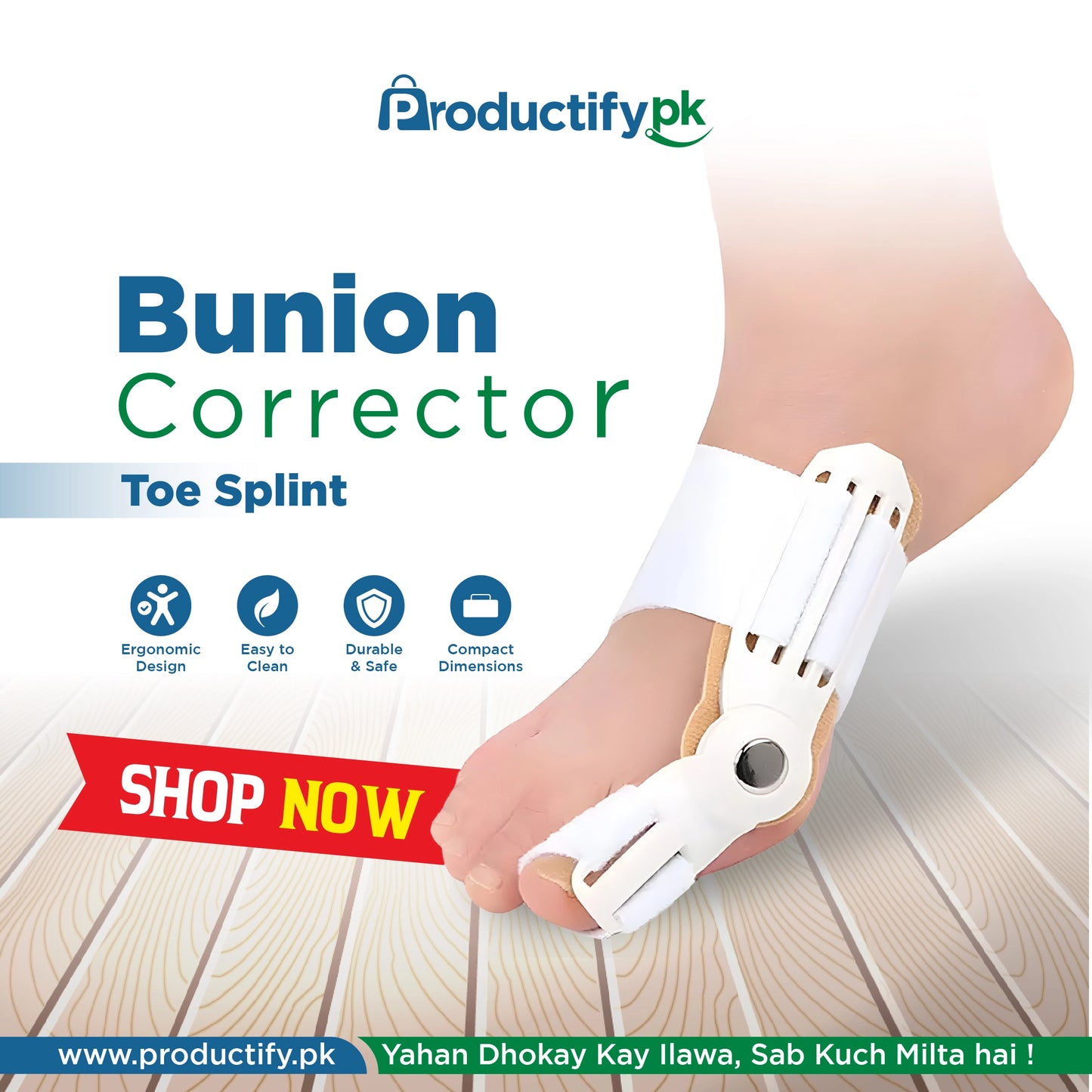Pain Relief Bunion Toe Corrector - (IMPORTED)