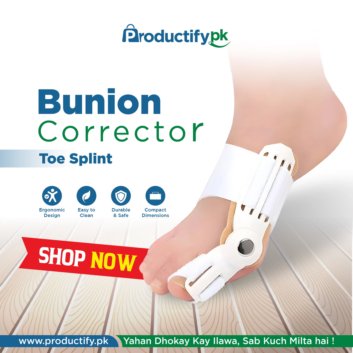 Pain Relief Bunion Toe Corrector - (IMPORTED)