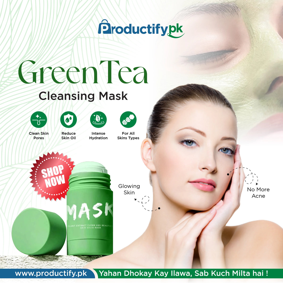 Green Tea Purity Mask 40g (Eid Discount)