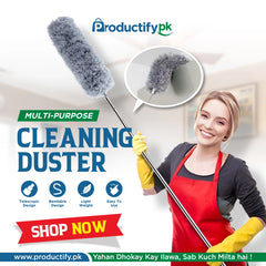 Long Handle Cleaning Fan Duster