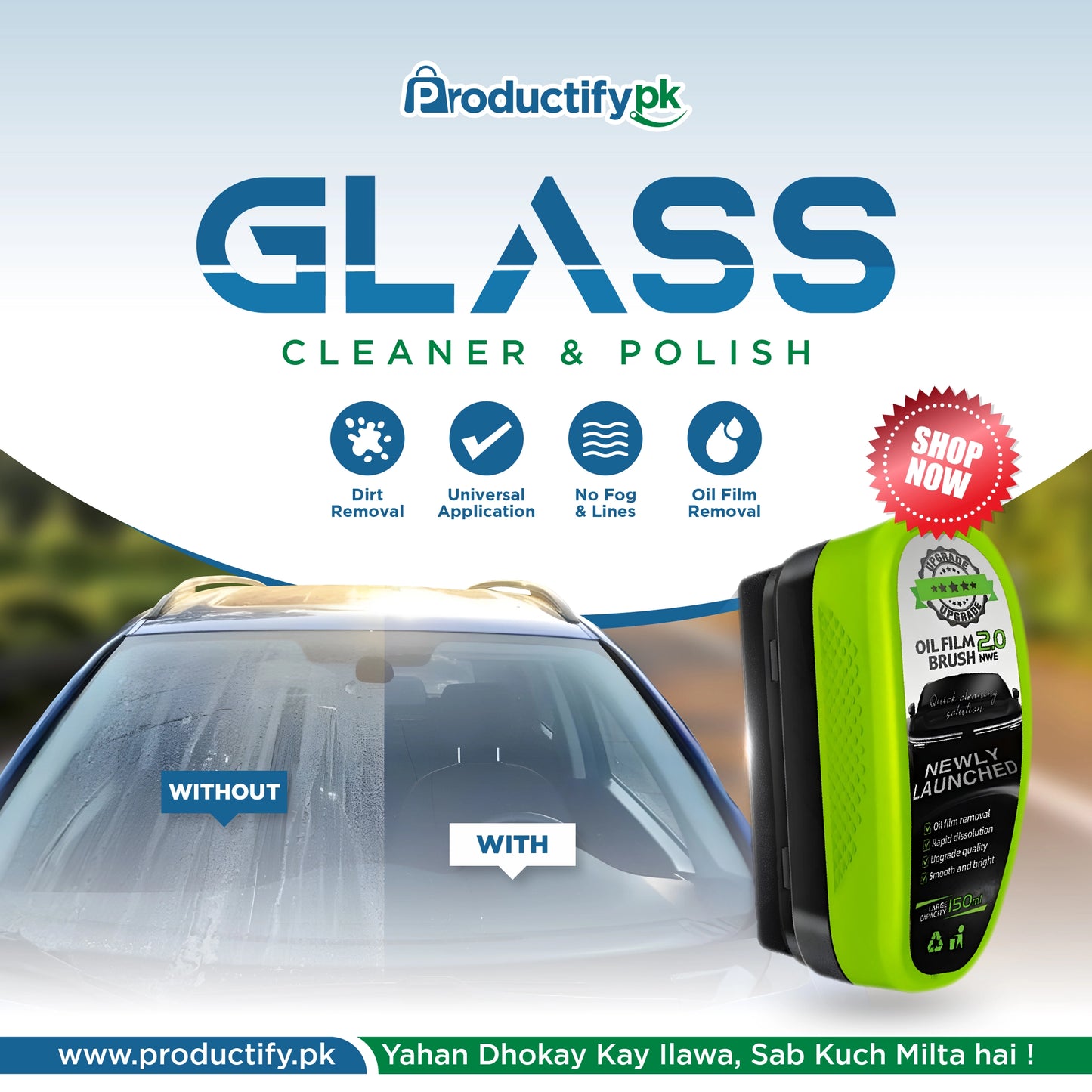 Glass Cleaner Polish