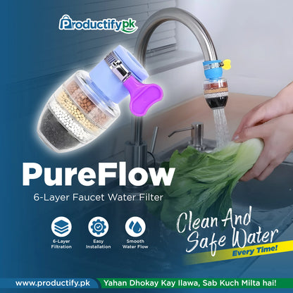 Six Layer Filter Faucet