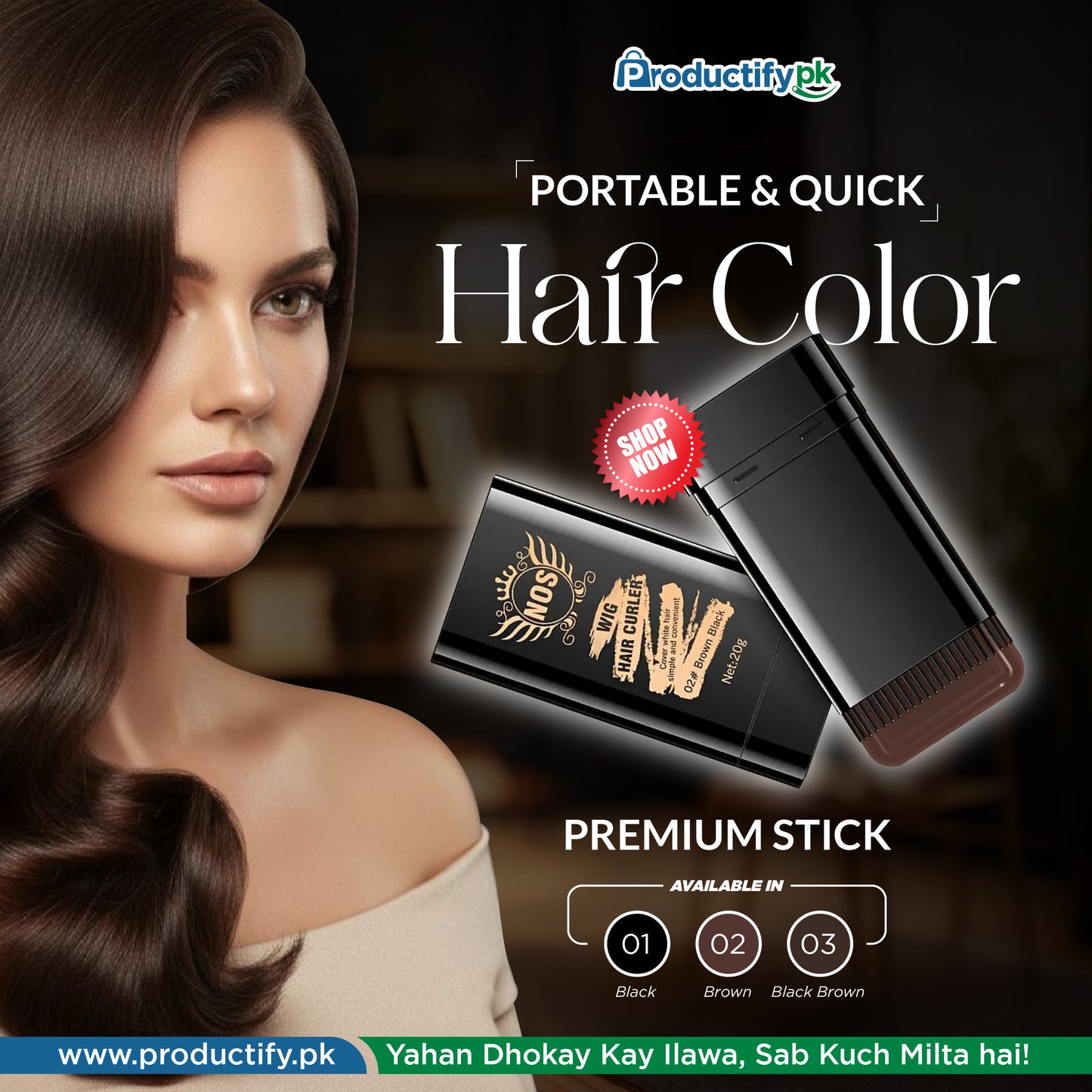 Quick Hair Color Stick