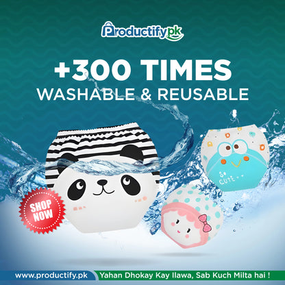 Kids 300x Reusable Comfy Diaper