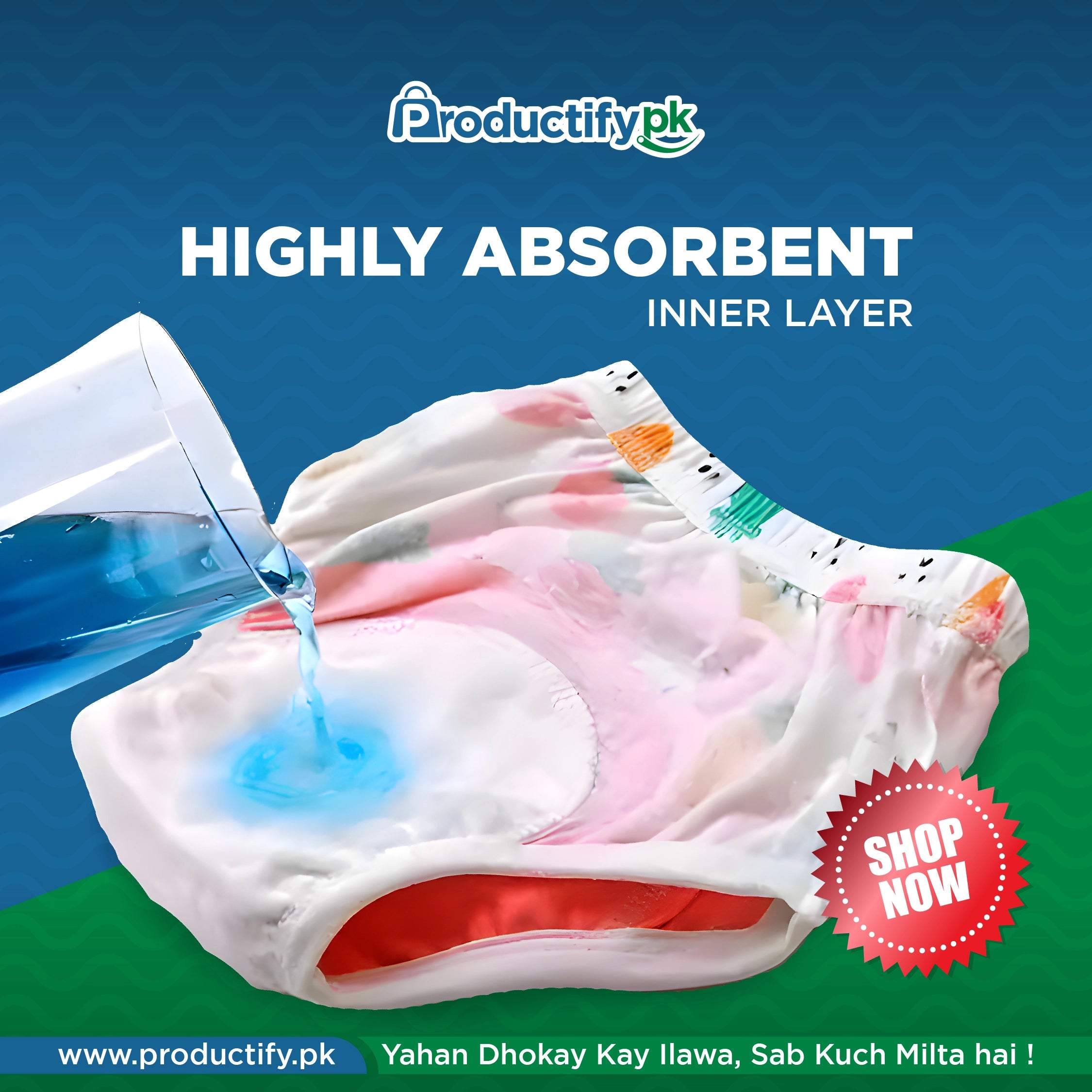 Kids Reusable Baby Diaper & Training Pants