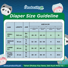 Kids Reusable Baby Diaper & Training Pants