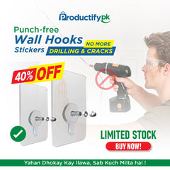 Punch-Free Screw Stickers (High Quality)