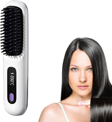 Portable Hair Straightening Comb