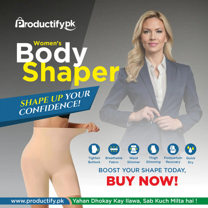 High Waist Seamless Body Shaper Shorts