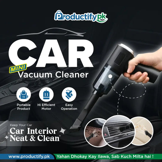 Multi-Purpose Vaccum Cleaner For Car And Home
