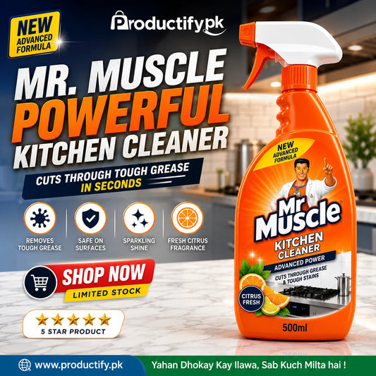 Mr. Muscle Powerful Kitchen Cleaner Spray (500ml)