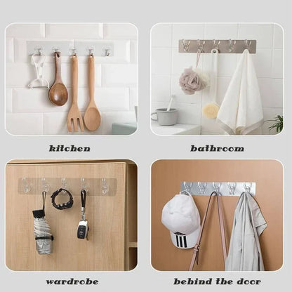 Self Adhesive Wall Mounted Hooks Strip