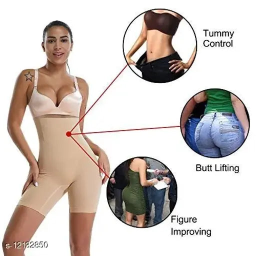 High Waist Seamless Body Shaper Shorts