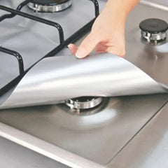 4pcs Stove Protector Cover Liner Gas Stove Protector Gas Stove Stove Burner Protector Kitchen Accessories Mat Cooker Cover