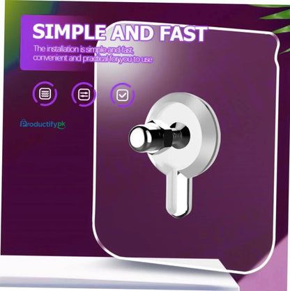 Punch-Free Screw Stickers