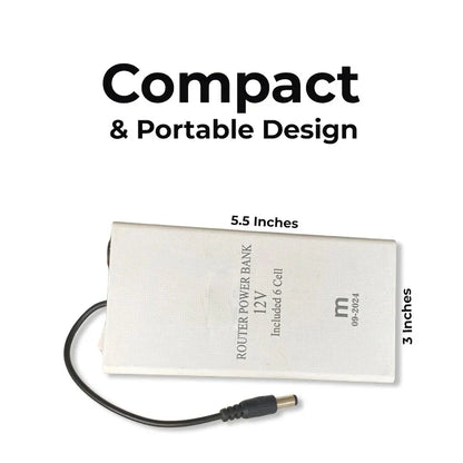 Wifi Router Power Bank (8-10hrs Battery Time)