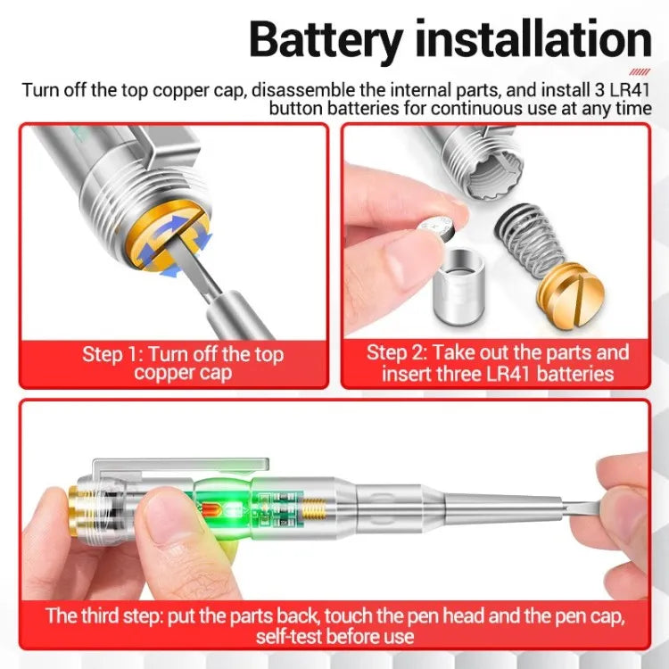 Dual Circuit Voltage & Current Tester (High Quality)